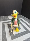 Vintage 1960 s Disney Marx Twistables Ludwig Von Drake Figure W  Book Guc As Is