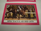 Vintage 1991 Spectacular Bid Kentucky Derby Horse Star Card 1979 Winner Lot