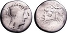 Rare With Star C  Aburius Geminus  134 Bc  Denarius Republican Coin Roman