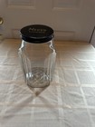 Vintage Necco Candy Jar Glass Candy Jar