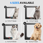 4 Way Locking Pet Cat Puppy Dog Magnetic Flap Door Lockable Flap Door Frame Abs