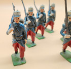 Britains Ltd   British French Foreign Legion Marching  1171 Set 6 Toy Soldiers