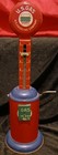 Vintage Hullco Tin Litho Gas Pump Toy     U s  Gasoline Company     1930 s Ameri