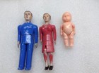 1940 s Renwal No  44   43 Dollhouse Father Mother   Baby Doll Figure Kitchen