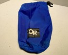 Vintage Outdoor Research Or Chalk Bag Blue Drawstring Rock Climbing Belt Loop