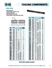 4pcs Te-co Usa  60306  M8x1 25 X 110mm Long Driver Stud  31mm Thread Each End