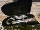 King Model 2280 4-valve Euphonium In Silver Plate