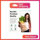 Duro 57  Heavy Duty Brown Grocery Bags  No Handles  12x7x17 In  100 Ct