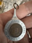 Rare Pan American 1901 Lucky Penny Souvenir   Aluminum Frying Pan