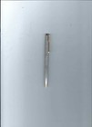 Vintage Parker 61 Brushed Stainless Steel   Gold Trim Twist Mechanical Pencil