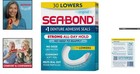Mess-free Denture Adhesive Seals - 30 Count Pack  Zinc-free For All-day Comfort