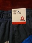 Reebok Men   s Sz Small Athletic Drawstring Knit Training Shorts Blue Pockets Nwt