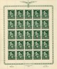 Stamp Germany Poland General Gov t Mi 117-9 Sheets 1944 Wwii Hitler Set Mnh