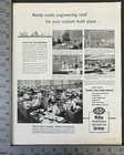 1957 Mckee Engineering   Construction Services Offices B w Vintage Print Ad