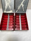 Vintage Kodak Kodaslide Metal Compartment File 35mm Slide Storage Holder Tip Out