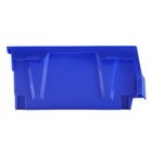 12-pack Blue Stackable Storage Bins 11x5x5 Heavy Duty Hanging