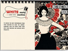 Vintage White Sewing Machine Instruction Book Owner Manual 48 Pages Reprint