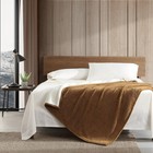 - Blanket  Super Soft Reversible Sherpa   Brushed Fleece Bedding  Throw Blank   