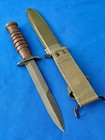 Original Wwii 2 Us M3 Imperial Gd Mk Trench Fighting Knife Paratrooper Army Mint
