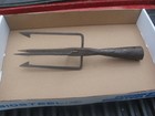 Very Old 5 Prong Tine Iron Fish Frog Animal Gig Spear