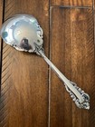 Mint 9 5  Wallace Grande Baroque Berry Salad Serving Spoon Sterling Silver Grand