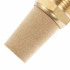 Pneumatic Muffler Cone Filter Silencer Sintered Bronze Fitting Threaded