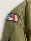 Vintage Boy Scouts Of America Bsa Khaki Green Shirt W  Patches 70s Fort Knox 127