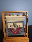 Vintage Tabletop Wood Weaving Loom Salesman Sample Wool Rug Persian Turkish 