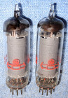 2 Nos Ge 6669 Aka 6aq5w Vacuum Tubes - 12-watts Of Audio For Radios   Amps