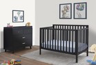 Essex Euro 4-in-1 Convertible Crib   Changer     Nursery Furniture Set  Wooden    