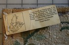 3770 Small Vintage Cape Breton  canada  Normaway Handcrafts Wool Hooked Mat