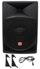 Rockville Powered 15  Ipad iphone android laptop tv Pro Karaoke Machine system
