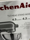 Kitchenaid Ksm97cu 4 5qt Tilt-head Stand Mixer Silver 300w 10-speed