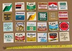 Lot Of 24    Vintage Cigarette Vending Machine 2    X 2   plastic Labels
