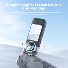 Snap-on Anti-fog Lens Guard Protector   Silicone Case For Insta360 X3 Camera