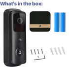1080p Wireless Door Bell Camera With Chime Wifi Ring Doorbell Security Camera Hd