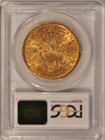1877-s  20 Liberty Gold Double Eagle Pcgs Ms-60 Sf Mint Pre-1933 Gold