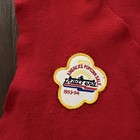 Vintage Boy Scouts Of America Red Felt Vest Wtih Patches Webelos - Mens Sz M