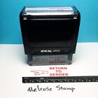 Return To Sender With Hand Rubber Stamp Self Inking Ideal 4913