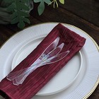 Plastic Clear Knives Disposable Tableware Party Wedding Catering Buffet Sale
