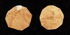 Indore India 1880 Two Revenues 1 Anna Black-yellow Km 372