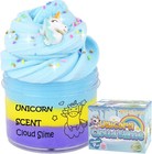 Unicorn Cloud Slime  7 Oz  Scented Slime Kit  Kids Squishy Sensory Toys For A   