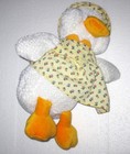 Vintage People Pals Mother Mama Duck Yellow White 14  Stuffed Animal A a Plush