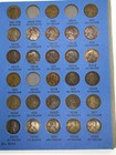 Lincoln Cent Album Folder 1909-1940 Partially Complete 85 Coins
