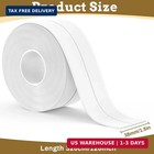 Fixmend Caulk Tape Waterproof Self Adhesive  3 Rolls Toilet Sealing Strip