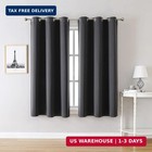Chrisdowa Grommet Blackout Curtains For Bedroom And Living Room - 2 Panels Set T