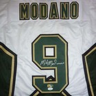 Mike Modano Autographed Dallas Stars  white  9  Custom Jersey - Jsa