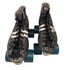 Vintage Riedell Usa Quad Speed Skates Sure Grip Invader Men   s 7 Women   s 8 5-9