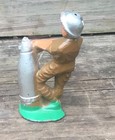 Vintage Barclay Manoil Soldier Working On Bomb