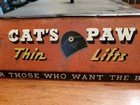 Rare Vintage Cat s Paw Rubber Shoe Heels Retail Store Display W  Contents